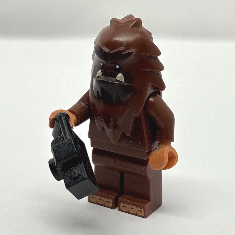LEGO Bigfoot Sasquatch Minifigure Series 11 CMF Camera Halloween Big Foot - Picture 3 of 5